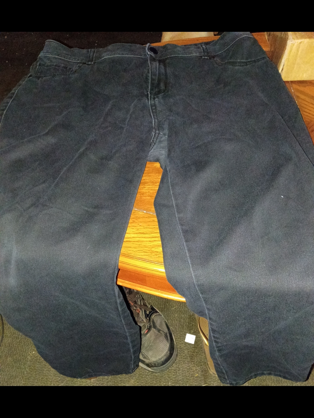 Woman's Classic Navy Casual Pants